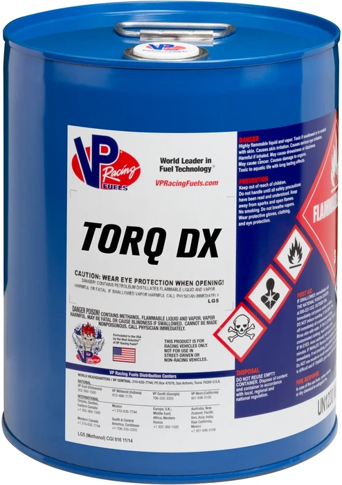 VP RACING Torq DX VP Fuel - High-Performance Racing Fuel for Powersports Enthusiasts