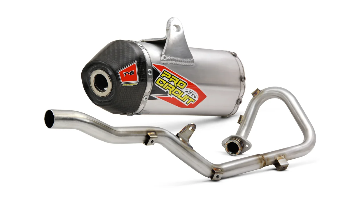 PRO CIRCUIT - 0132012F - T-6 Slip-On Exhaust