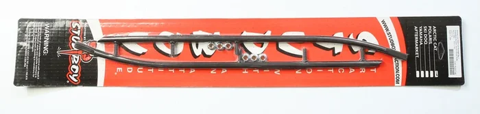 STUD BOY CAT-R2077-40 Round Bar Runners with Virgin Carbide Inserts - Superior Control Skis/Carbides/Runners
