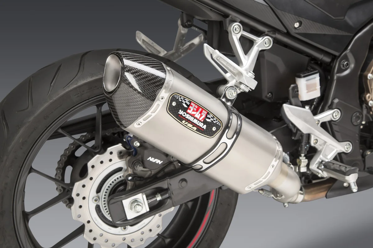 YOSHIMURA - 12553B0520 - R-77 Slip-On Exhaust