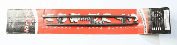 STUD BOY Round Bar Runners with 40 Carbide Inserts - Durable Skis & Snowmobile Runners