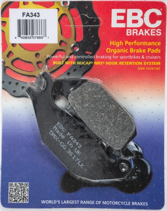 EBC - FA343 - Organic Brake Pads