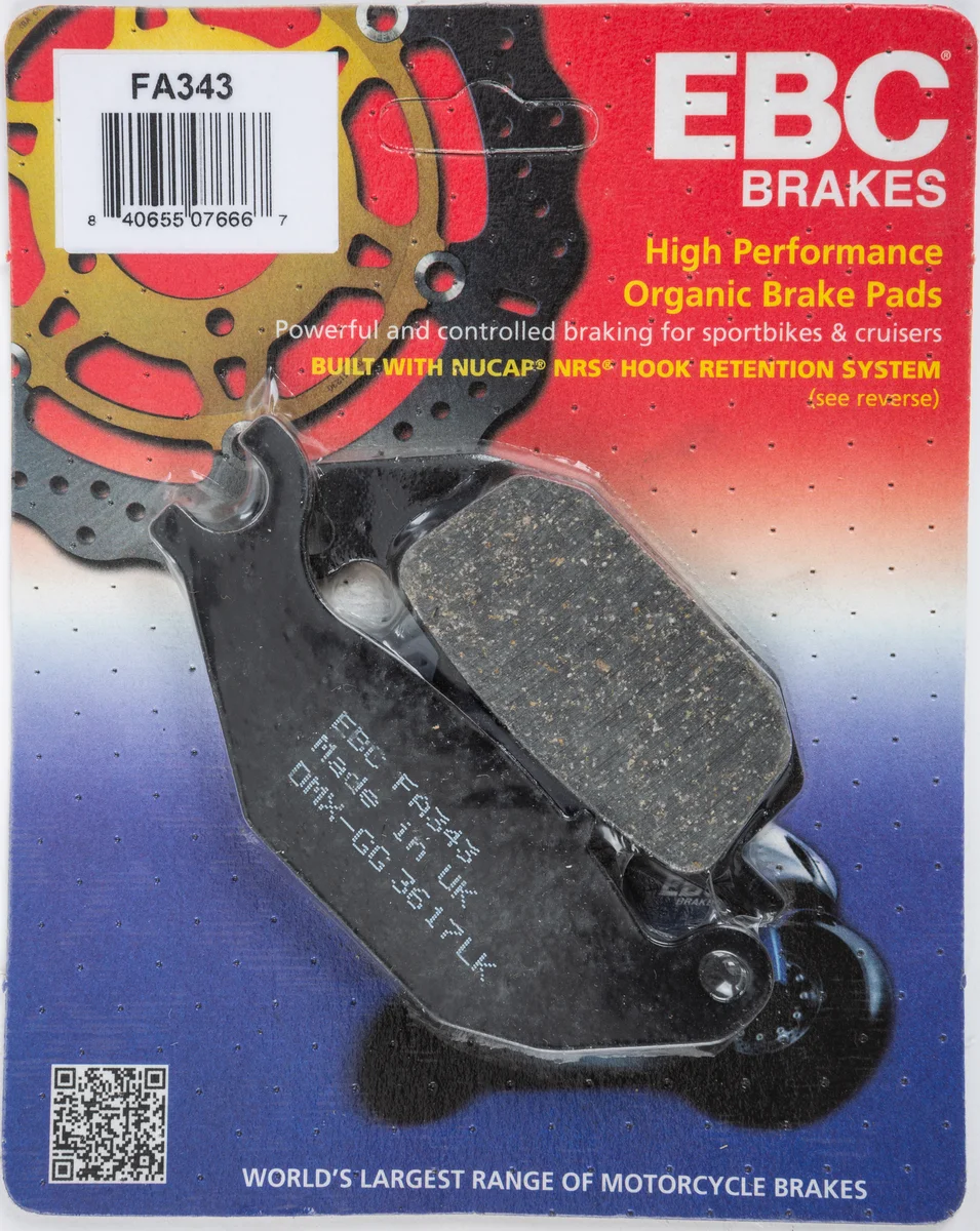EBC - FA343 - Organic Brake Pads
