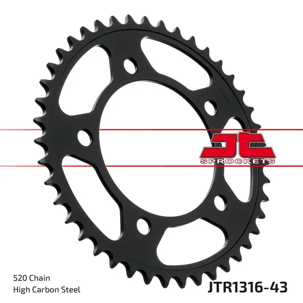 JT - JTR1316.43 - Steel Rear Sprocket