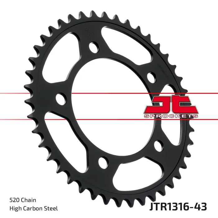 JT - JTR1316.43 - Steel Rear Sprocket