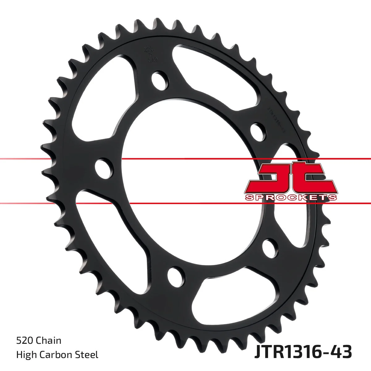 JT - JTR1316.43 - Steel Rear Sprocket