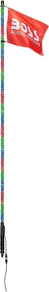 BOSS AUDIO - XP6 - 360 Degree RGB LED Whip Flag