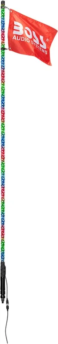 BOSS AUDIO - XP6 - 360 Degree RGB LED Whip Flag