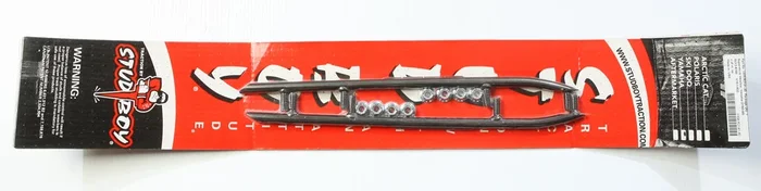 STUD BOY YAM-R2141-40 Round Bar Runners - Virgin Carbide Inserts for Superior Control on Skis & Snowmobiles