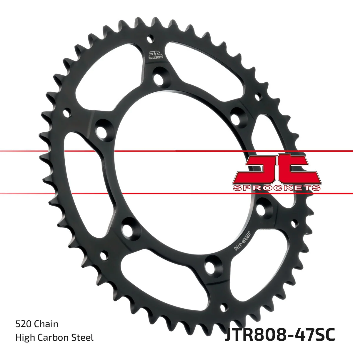 JT - JTR808.47SC - Steel Rear Sprocket