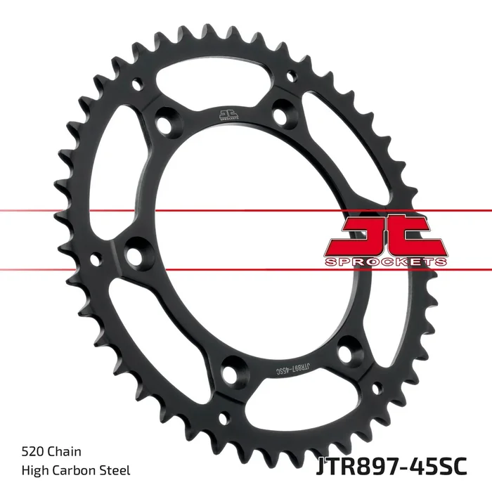 JT - JTR897.45SC - Steel Rear Sprocket
