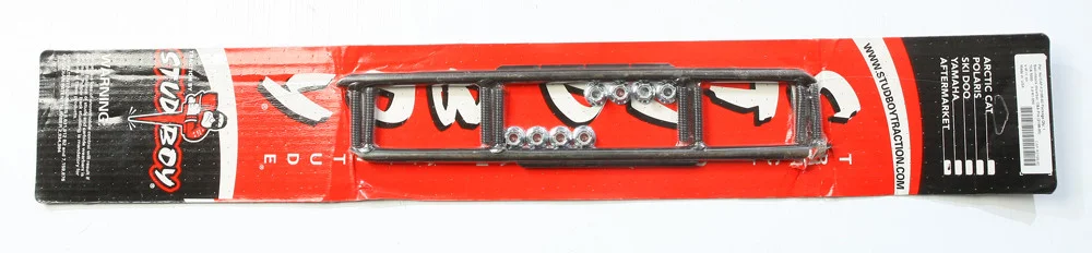 STUD BOY Round Bar Runners - Durable Carbide Inserts for Skis & Snowmobiles