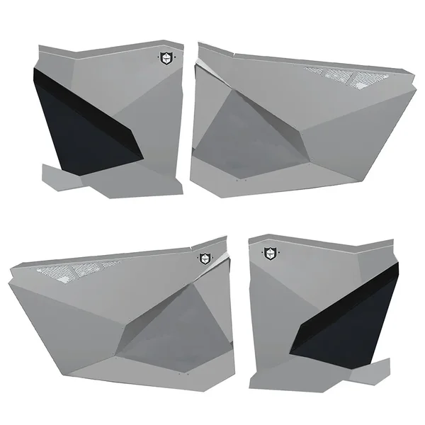 PRO ARMOR P1910D003SSM Traditional/Tail Door - Durable Body Panel for Powersports Vehicles