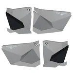 PRO ARMOR P1910D003SSM Traditional/Tail Door - Durable Body Panel for Powersports Vehicles