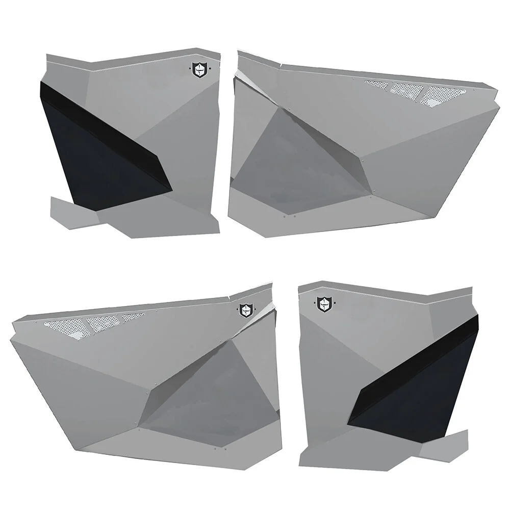 PRO ARMOR P1910D003SSM Traditional/Tail Door - Durable Body Panel for Powersports Vehicles