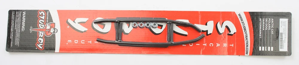 STUD BOY DOO-R2256-60 Round Bar Runners - Durable Carbide Inserts for Superior Control on Ice & Snow