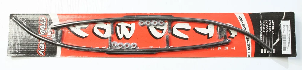 STUD BOY POL-R2370-60 Round Bar Runners - Durable Carbide Inserts for Superior Snow Control