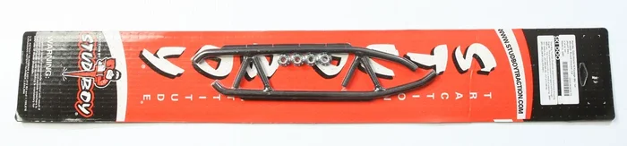 STUD BOY DOO-R2410-75 Round Bar Runners - Virgin Carbide Inserts for Superior Control on Skis & Snowmobiles