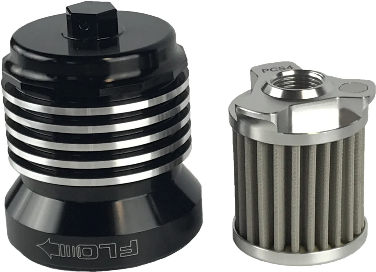 PCRACING - PCS4BC - Flo Stainless Steel Oil Filter