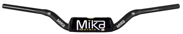 MIKA METALS - MK-FTW-BLACK - Raw Series Flat Track Handlebar