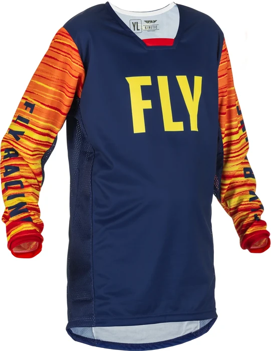 FLY RACING - 375-526YS - Youth Kinetic Wave Jersey