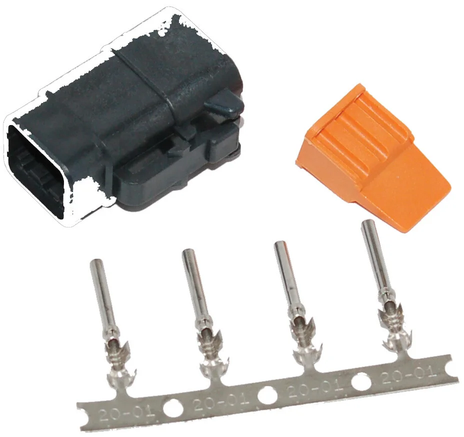 NAMZ CUSTOM CYCLE - MDP-4B - Deutsch DTM Plug and Wedgelock