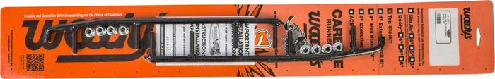 WOODYS HSA-9975 Standard Top Stock Runners - Durable Ski Carbide for Snowmobiles