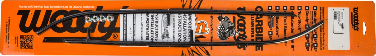 WOODYS - ESD3-6175 - Round Bar Runners