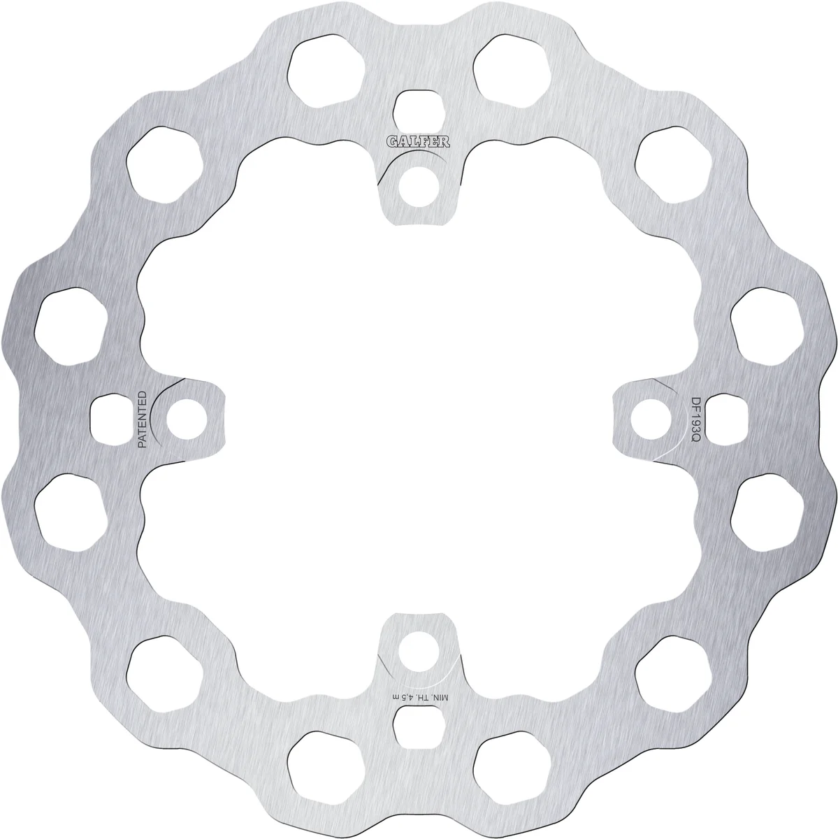 GALFER - DF193Q - Fixed Rear Cubiq Brake Rotor