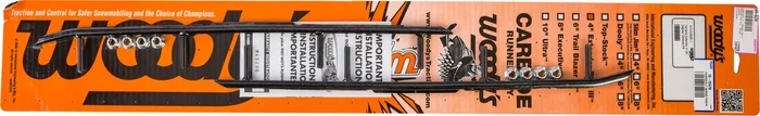 WOODYS EYV3-6500 4" Carbides & Runners - Durable Ski Components for Enhanced Performance