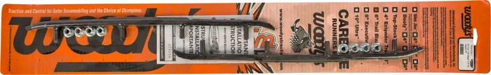 WOODYS TSD4-6180 Trail Blazer Round Bar Runners 6" - Durable Ski Attachments for Powersports Enthusiasts