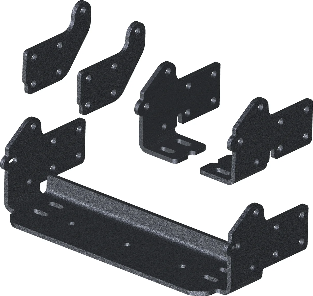 KFI 105720 ATV/UTV Plow Push Tube Extension Kit - Heavy-Duty Extended Reach for Snow Plowing