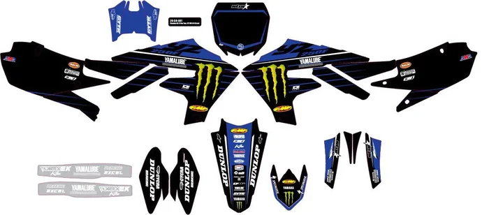 D-COR - 20-50-401 - Star Racing Graphics Kit
