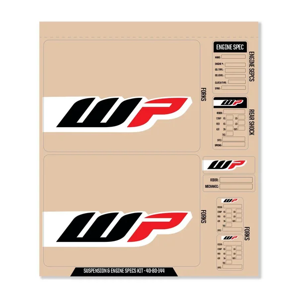 D-COR - 40-80-144 - Decal Sheet