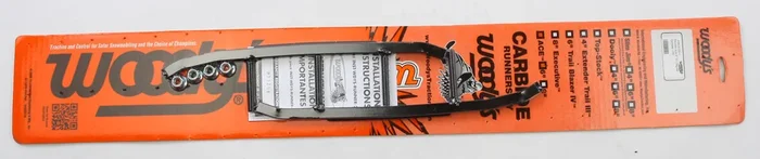 WOODYS AS6-9255 Ace™ Runner - Tallest Carbide Runner for Aggressive Turning & Deep Snow Performance