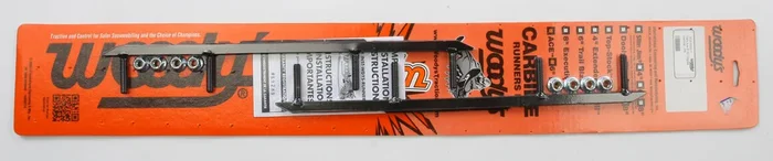 WOODYS AC6-5000 Ace™ Runner - Tallest Carbide Runner for Aggressive Deep Snow Performance