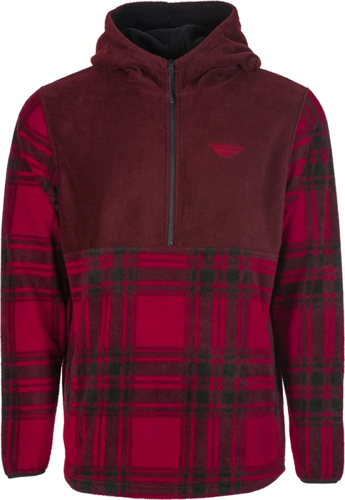 FLY RACING - 354-0022L - Half Zip Pullover Hoodie