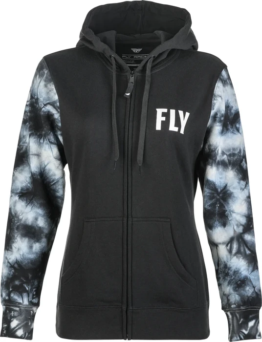 FLY RACING - 358-0070S - Women's Tie-Die Zip Up Hoodie
