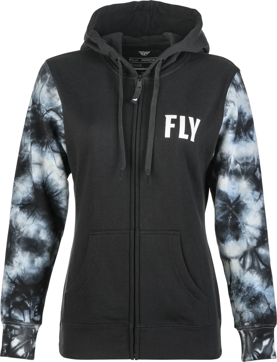 FLY RACING - 358-0070S - Women's Tie-Die Zip Up Hoodie