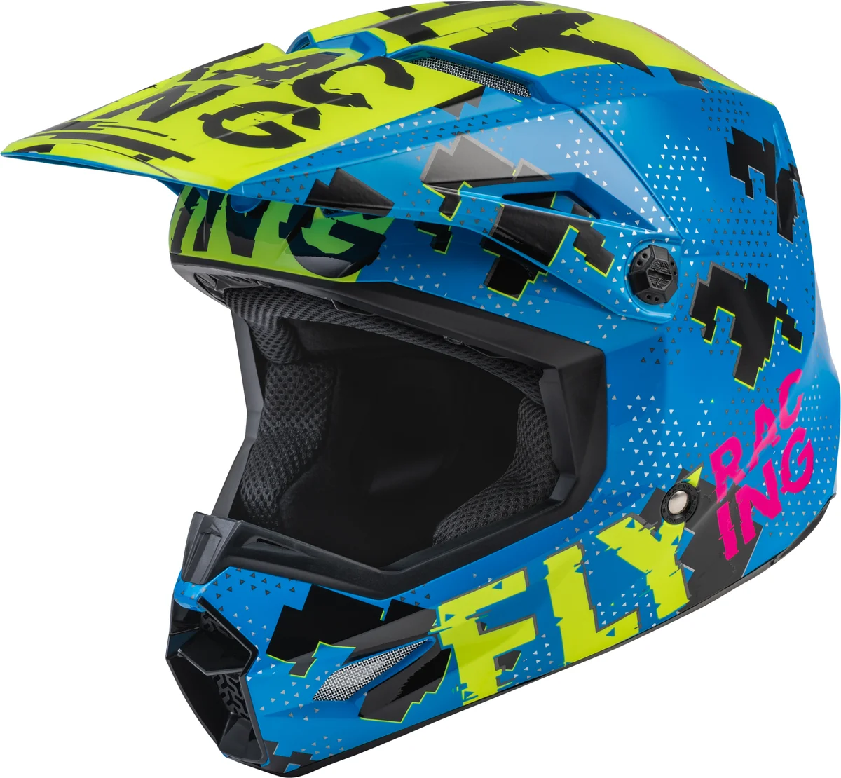 FLY RACING - F73-3492YS - Youth Kinetic Scan Helmet