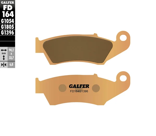GALFER - FD164G1396 - HH Sintered Brake Pads