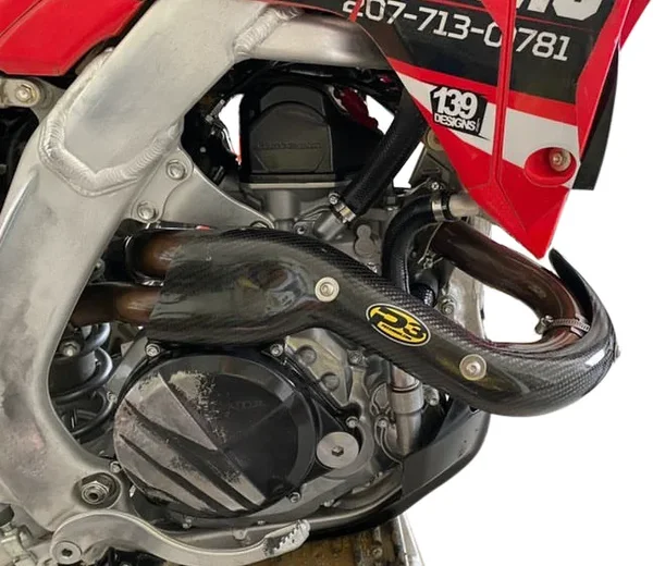 P3 - 205076 - Carbon Fiber Header Heat Shield