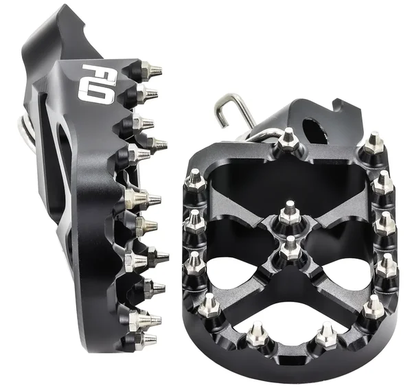 FLO MOTORSPORTS - FPEG-798BLK - Pro Series Footpegs