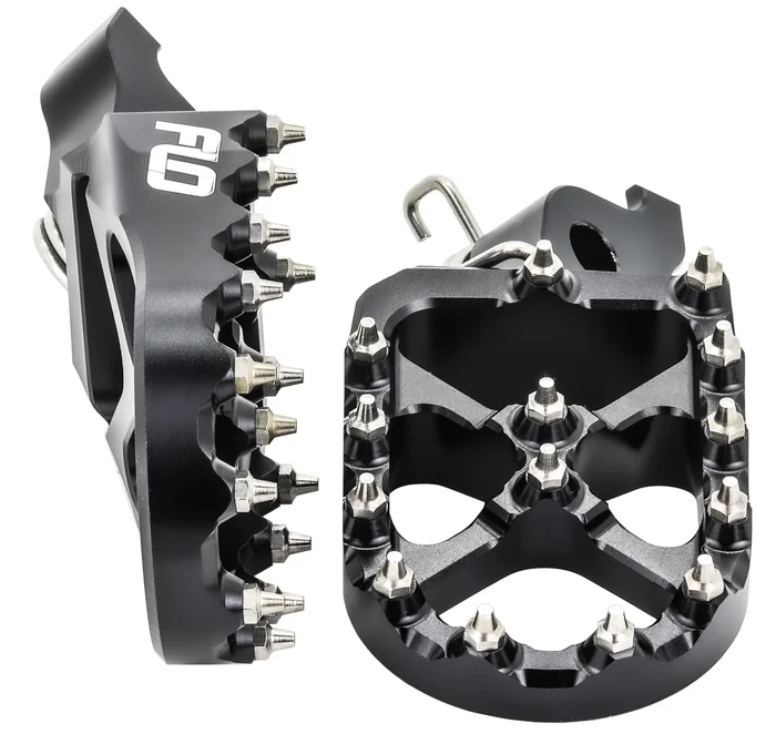 FLO MOTORSPORTS - FPEG-798BLK - Pro Series Footpegs