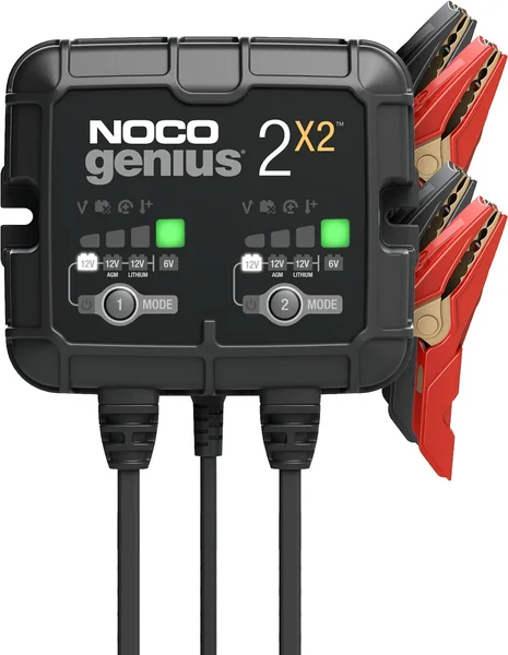 NOCO GENIUS - GENIUS2X2 - Multi Bank Chargers