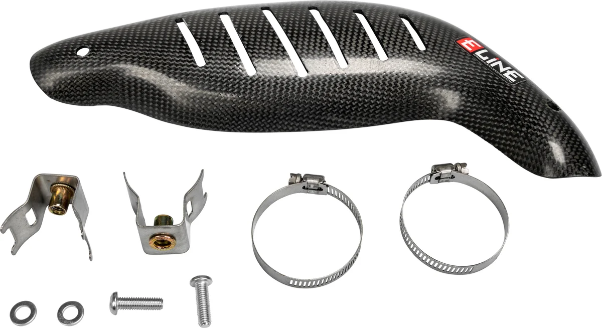 E-LINE ACCESSORIES - MHS25017F - Carbon Fiber Heat Shields
