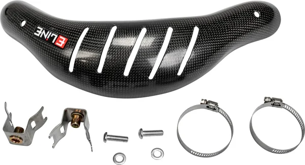 E-LINE ACCESSORIES - MHS350SXF - Carbon Fiber Heat Shields