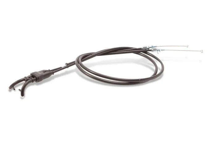 Motion Pro 50-Inch Stainless Steel Throttle Cable for Motocross & Off-Road Bikes