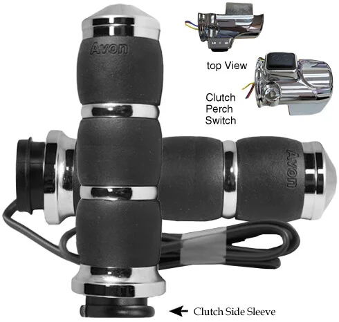 AVON - AIR-93-FLY-RH - Velvet Air Cushion FBW Heated Grips