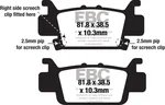 EBC - FA704SV - Standard Brake Pads